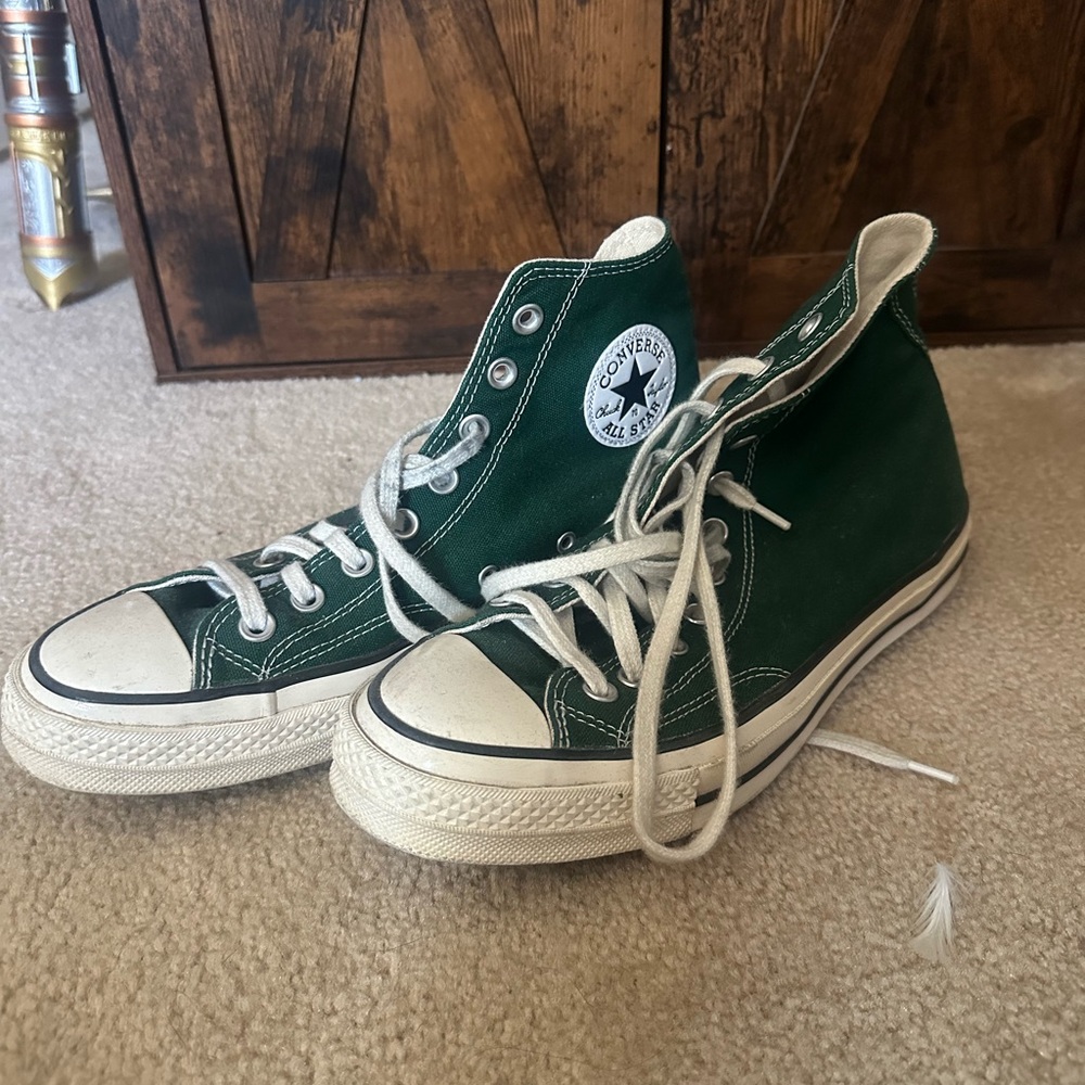 Converse Dark Green Chuck Taylor All Star High-Top Sneakers
